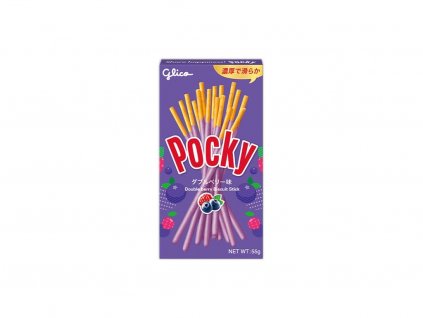 Glico Pocky tyčinky - Blueberry Raspberry (55g)