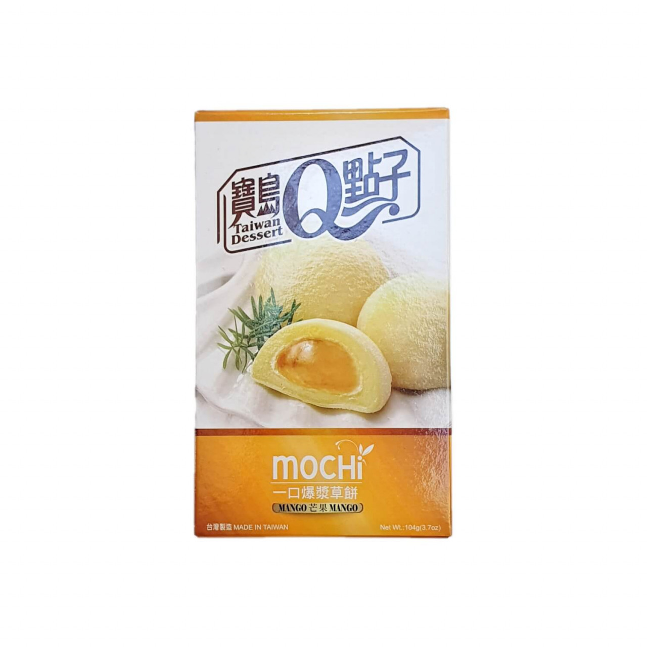 Rýžové koláčky Mochi Mango PO EXPIRACI (104g)