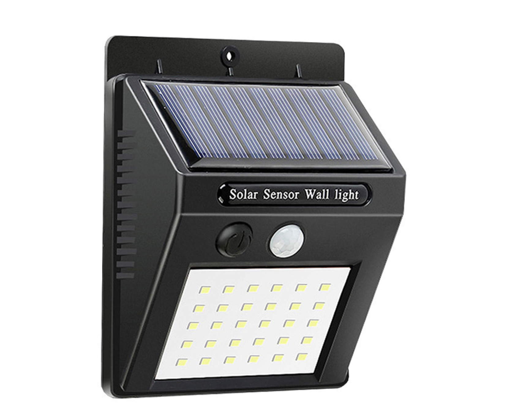 Solární nástěnné světlo s detekcí pohybu 30 LED