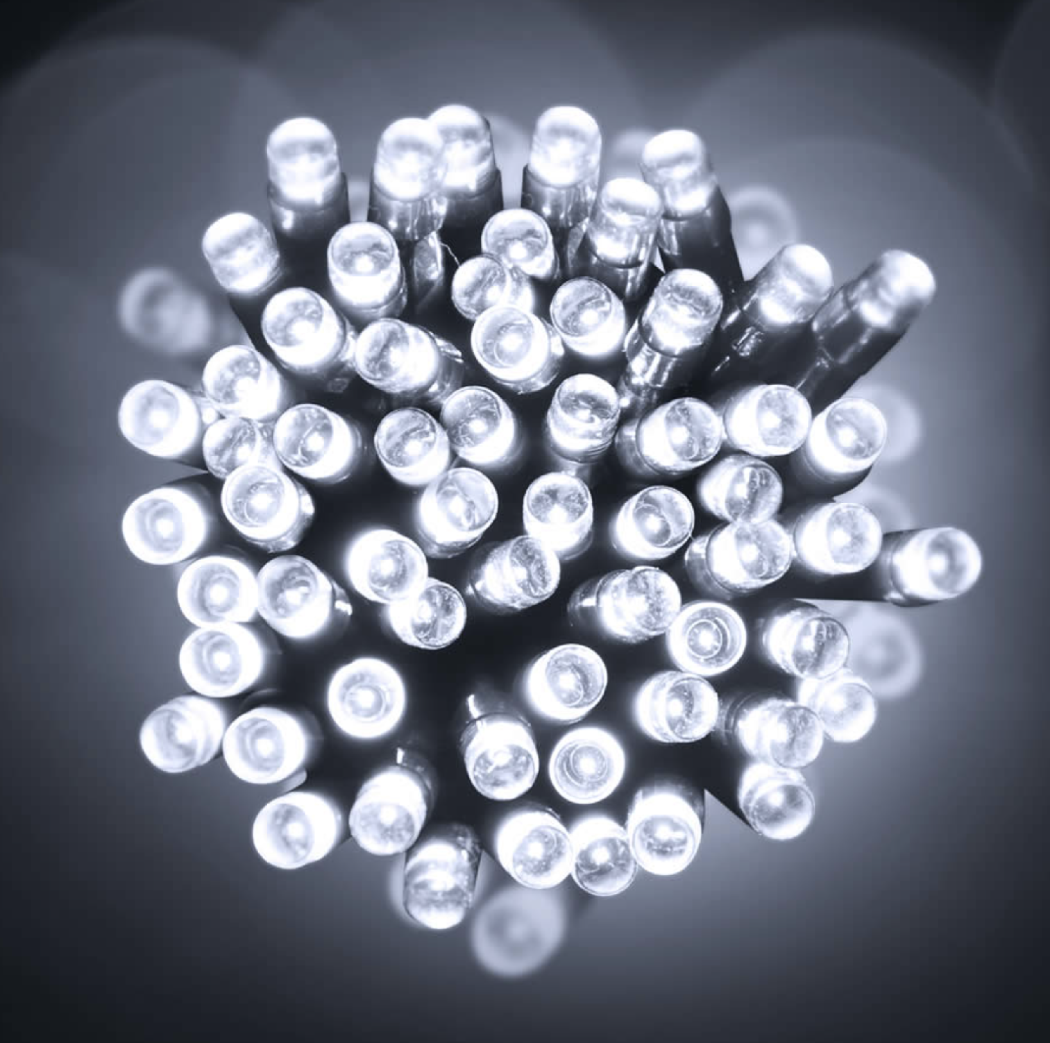 Vánoční osvětelní 50 LED - 5 metr, 7 barev Barva: bílá studená