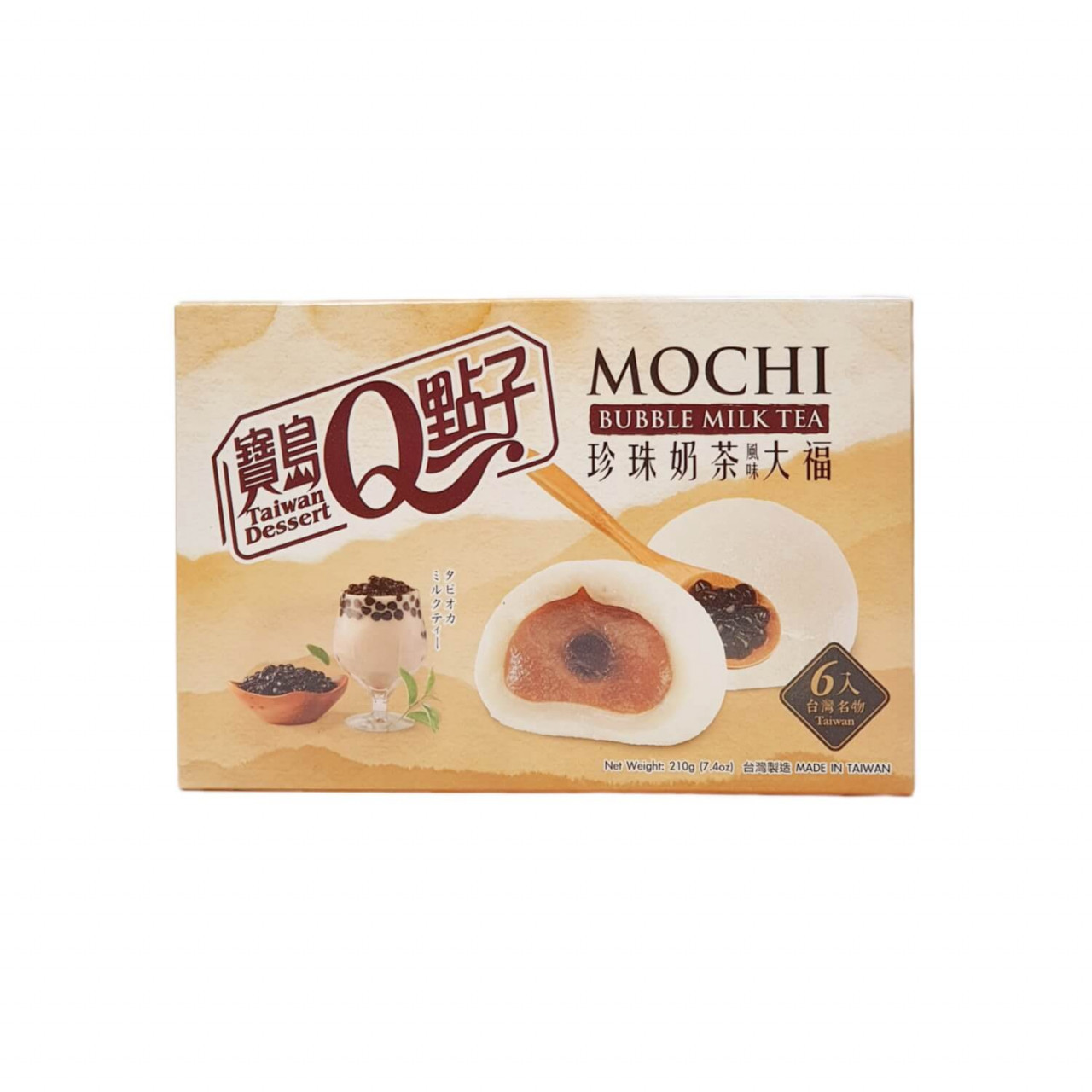 Rýžové koláčky Mochi - Bubble Milk Tea