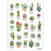 Samolepky MINIMEE - Sukulenty