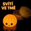 Antistresový mačkací knedlík svítící ve tmě - Squishy Dumpling
