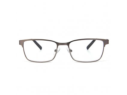 Bronzové dioptrické brýle na čtení s nosními opěrkami