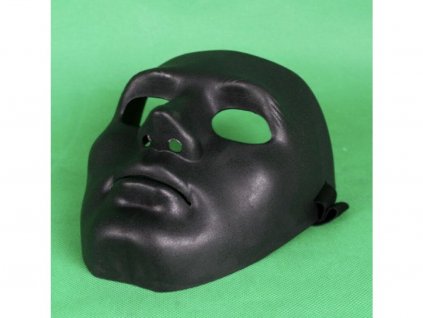 Černá maska obličeje