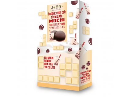 Bubble Milk Tea Chocolate Mochi