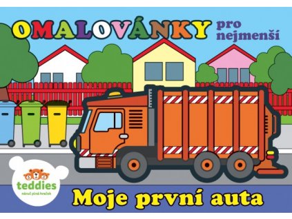 Omalovánky - Moje první auta (8 listů)