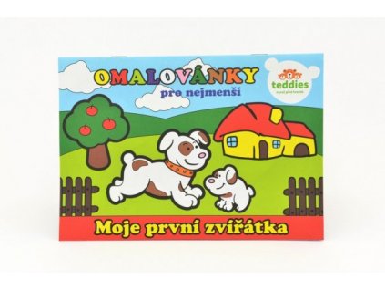 Omalovánky - Moje první zvířátka (8 listů)