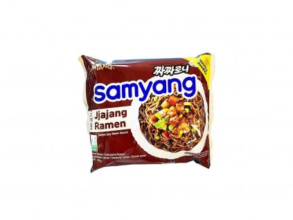 5318 samyang chacharoni jajjang black beans 140g kor