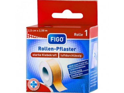 FIGO Fixační páska - náplast cívková (2,5 m)
