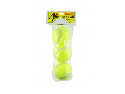 TIGER Míčky pro psy tennis set 3ks