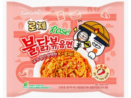 Samyang Buldak Rosé - pálivé kuřecí nudle (140g)