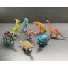 Sada 8 figurek různých dinosaurů