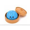 Veľká antistresová mačkacia knedlička – Squishy Dumpling (modrá)