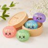 Malá antistresová trblietavá knedlička – Squishy Dumpling Glitter