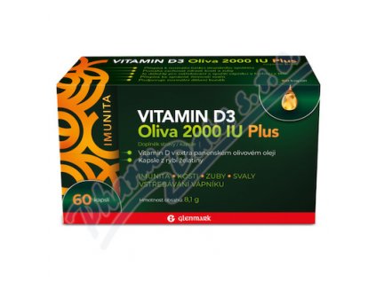 Vitamin D3 Oliva Plus 2000 IU cps.60