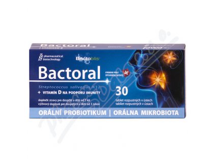 Bactoral + Vitamín D 30 tablet