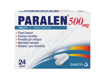 Paralen 500mg tbl.nob.24