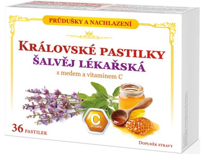 Pastilky Šalvěj 36pas