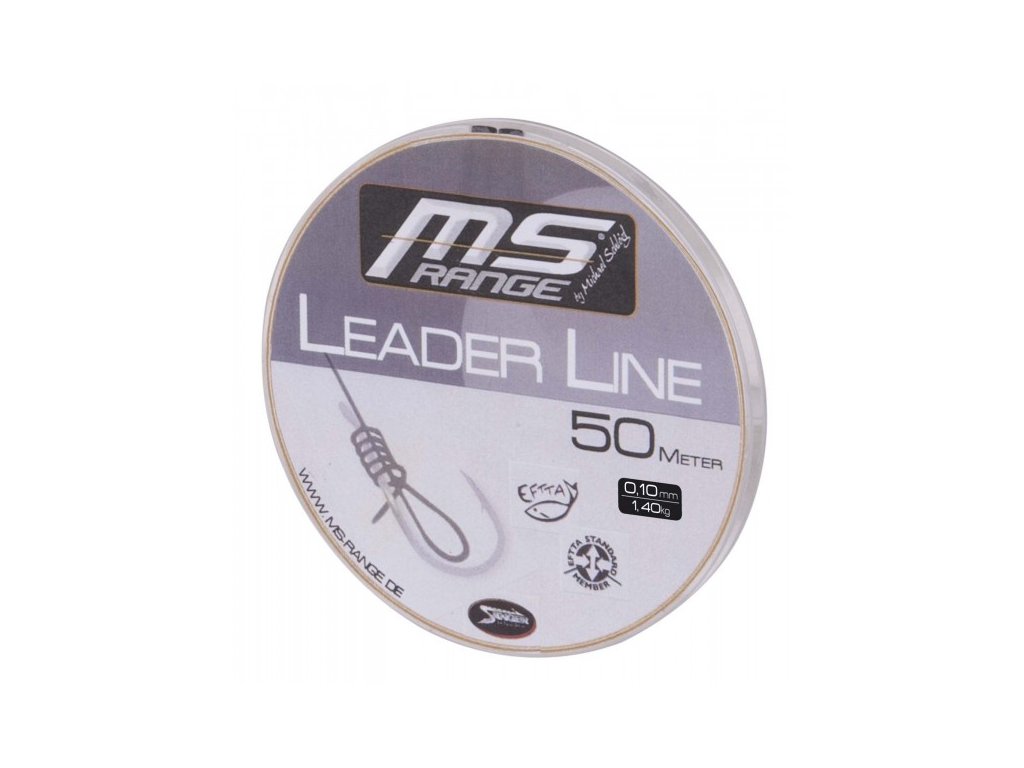 Návazcová šňůra MS Range Leader Line, 50m průměr: 0,12 mm