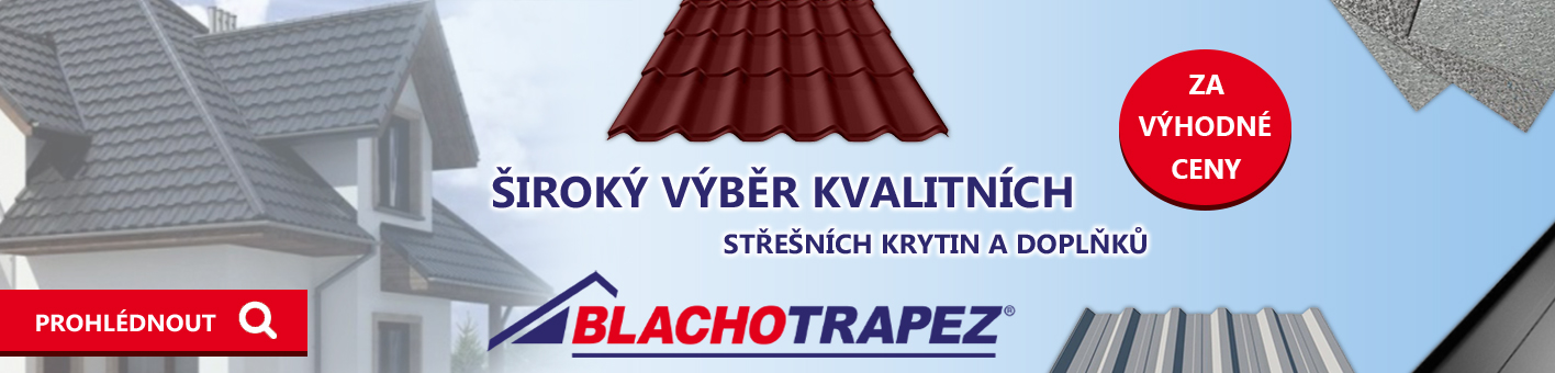 Blachotrapez kvalitní výrobce střešní krytiny