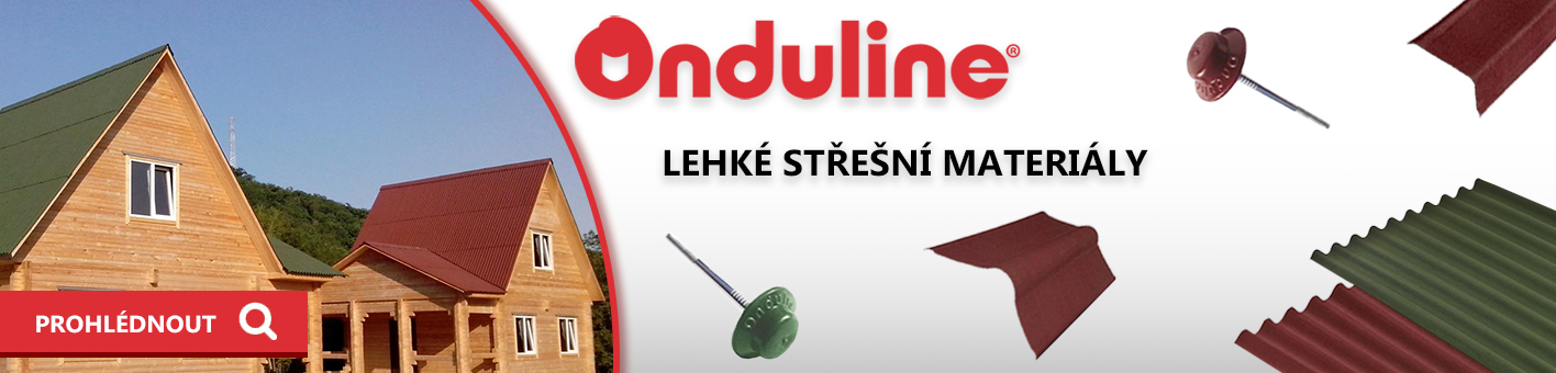 Onduline střešní krytiny a doplňky