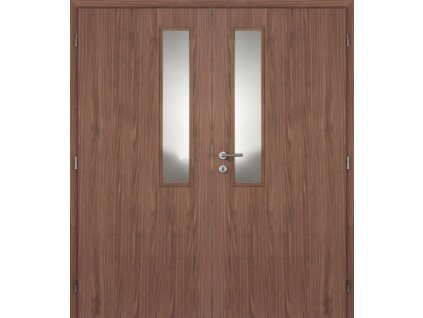 13075 dvere interierove masonite 165 cm sklo vertikus dvoukridle