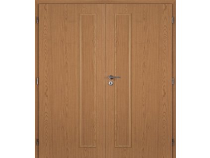 MASONITE interiérové dveře 125 cm VERTIKA plné dvoukřídlé