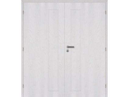 MASONITE interiérové dveře 185 cm VERTIKA plné dvoukřídlé