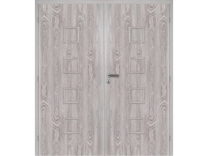 MASONITE dveře interiérové 160 cm folie QUADRA dvoukřídlé