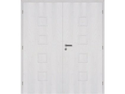 MASONITE dveře interiérové 180 cm folie QUADRA dvoukřídlé