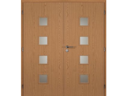 13261 3 masonite dvere vnitrni 185 cm quadra sklo dvoukridle