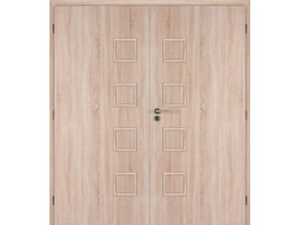Vnitřní dveře interiérové MASONITE 125 cm GIGA dvoukřídlé