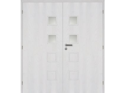 Masonite folie dveře interiérové 125 cm GIGA 2 dvoukřídlé