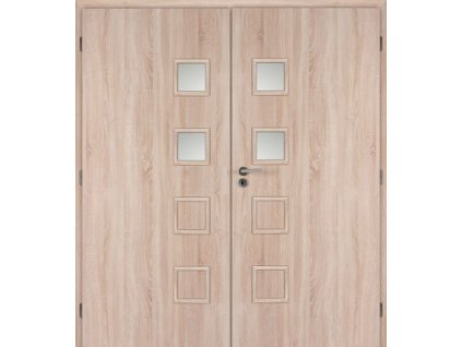 Masonite folie dveře interiérové 165 cm GIGA 2 dvoukřídlé