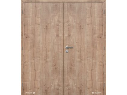 Dveře interierové 185 cm folie laminované MASONITE dvoukřídlé