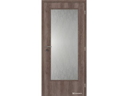 Masonite dveře interierové 90 cm sklo 3/4 laminované DTD