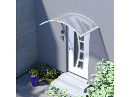 Vchodová stříška LanitPlast TOPAZ bílá 1,3 x 0,7 m
