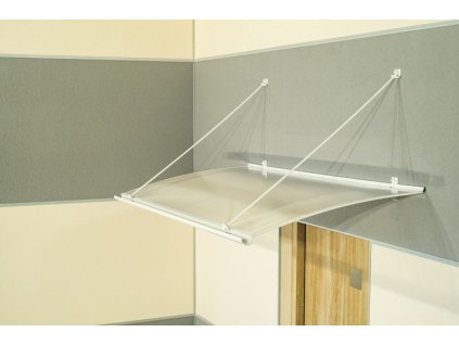 Vchodová stříška LanitPlast TURKUS bílá 1,4 x 0,85 m