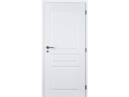 Dveře interiérové TROJA bílé pórové Masonite 60 cm