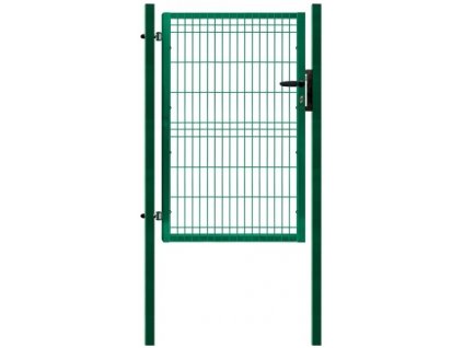 Jednokřídlá plotová branka PILOFOR zelená 1094 x 1045 mm FAB