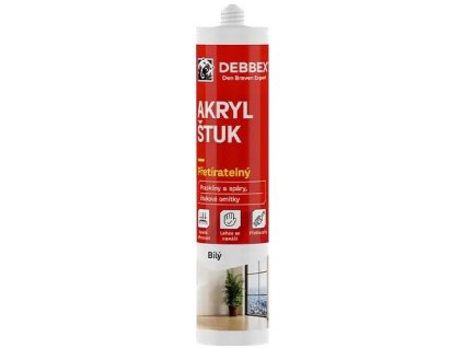 Akrylový štukový tmel 310ml Den Braven