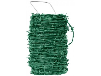 Ostnatý drát PICHLÁČEK Zn + PVC zelená 50 m ochrana Pilecký