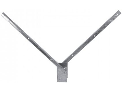 Bavolet Zn 60 x 60 mm sloupek PILOFOR Pilecký oboustranný "V"