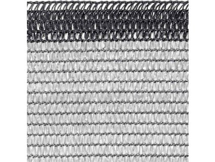 Stínící tkanina na plot 84% síťka 1,5 x 5 m SOLEADO šedá