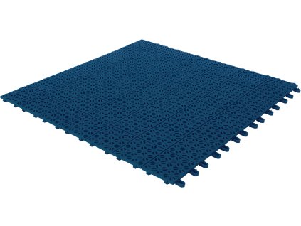 Plastová dlažba modrá 55 x 55 x 1 cm podlahová krytina Multiplate