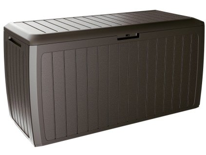Zahradní box na polstry Board umbra hnědá 290 l