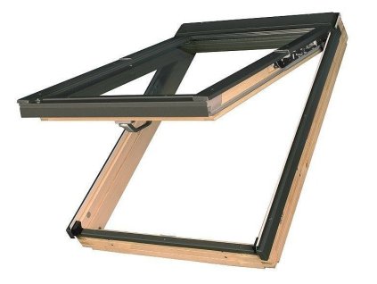 Střešní okno FAKRO dřevěné 78 x 140 cm FPP-V U5 preSelect trojsklo