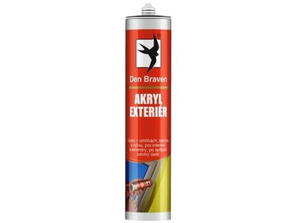 Akrylový spárovací tmel BÍLÝ 310ml Den Braven