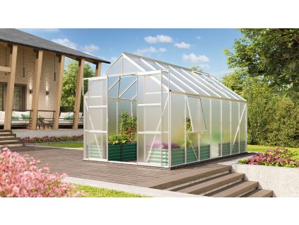 Skleník VITAVIA URANUS 11500 PC 4 mm stříbrný